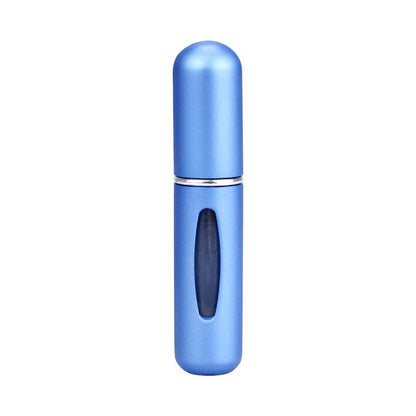 5ml refillable perfume atomizer travel, portable mini pocket Perfume Atomizer for travel accessories tin canister Organizer Bottle