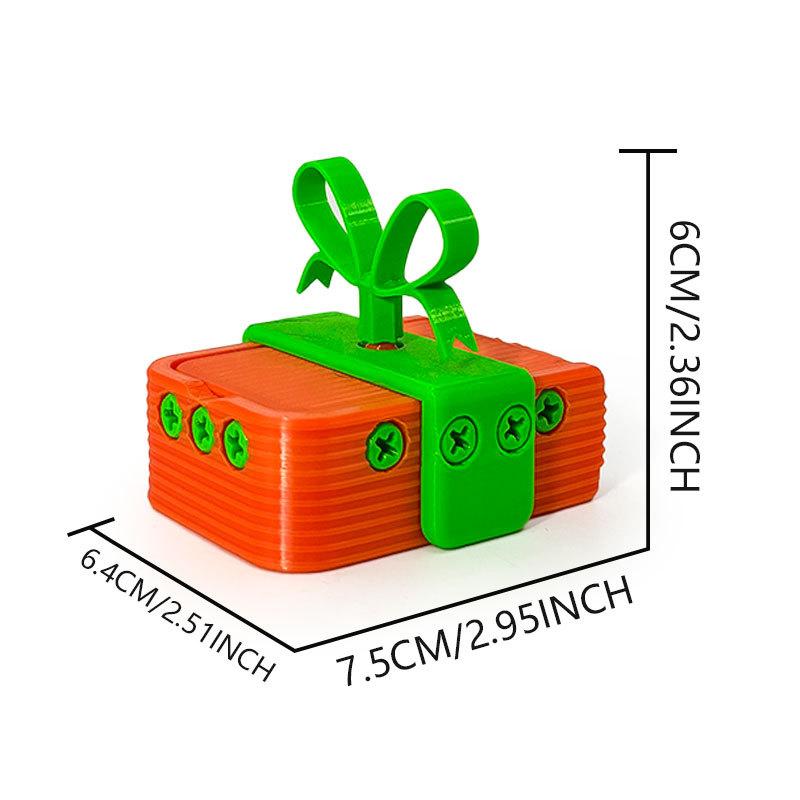 Annoying Gift Box 3D Printing Annoying Gift Box Festival Gift Box Creative Ornament