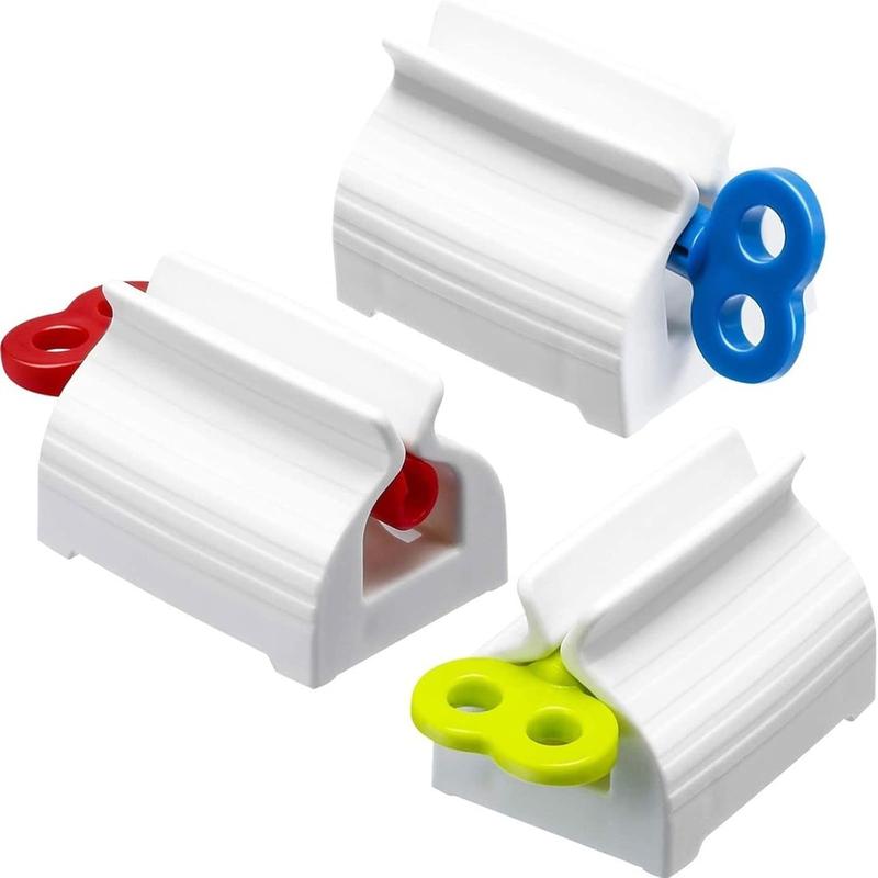 6pcs Toothpaste Squeezer Creative Toothpaste Dispenser Lazy Facial Cleanser Manual Hand Cream Automatic Toothpaste Squeezing Artifact