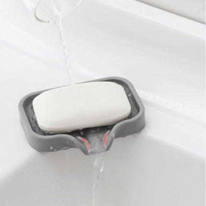 Silicone Sponge Holder, 1 Count  Sink Organizer Caddy, Drain Storage Tray for Dish Sponge, Sink Drain Mat for Home Kitchen Bathroom Countertop, Kitchen Accessories, Bathroom Accessories, Fall Decor