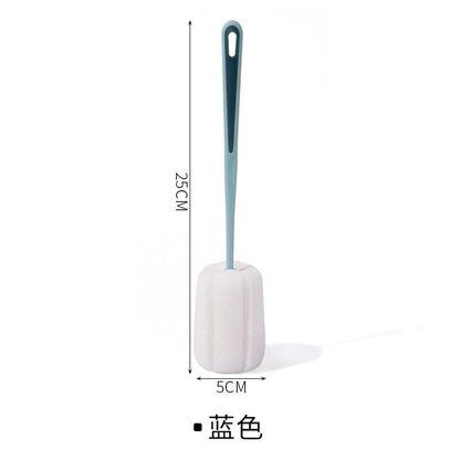 2pcs Cup brush, cup magic tool, water cup cleaning, long handle washing, bottle brush, no dead corners to remove tea stains, sponge small brush
