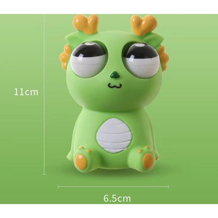 Blast Eye Dragon Squeezing Toy Decompression Toy Dragon Year Squeeze Stare Xlongren Doll Vent Blast Eye Dragon Toy Wholesale