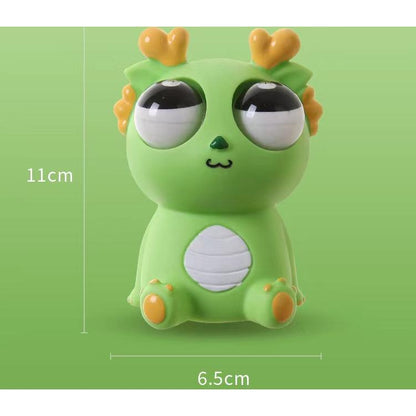 Blast Eye Dragon Squeezing Toy Decompression Toy Dragon Year Squeeze Stare Xlongren Doll Vent Blast Eye Dragon Toy Wholesale