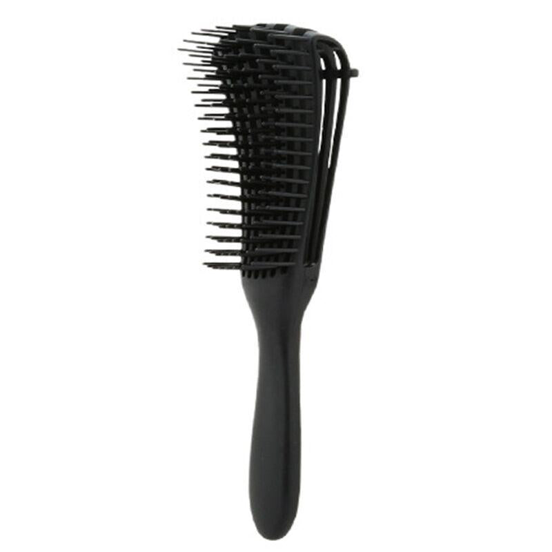 Eight-Claw Comb Hair Massage Straight Comb Shampoo and Smooth Hair Eight-Claw Vent Comb Tied-up Hair Modeling Big Curved Comb Haircare Heatless