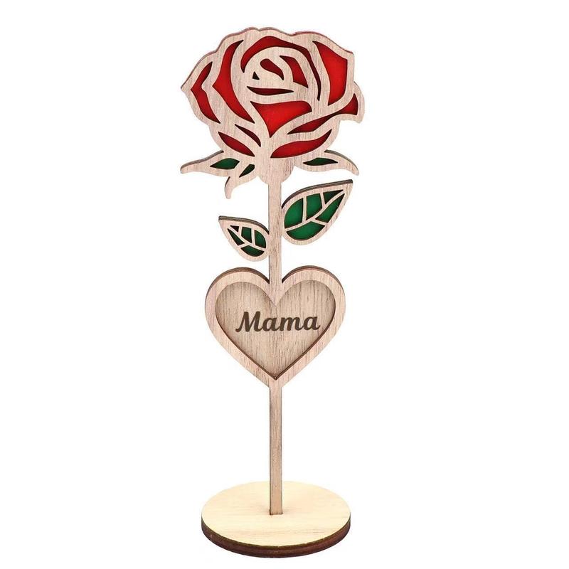 Creative New Wood Mama Roses Wood Roses Wood Mother's Day Gifts Wood Crafts