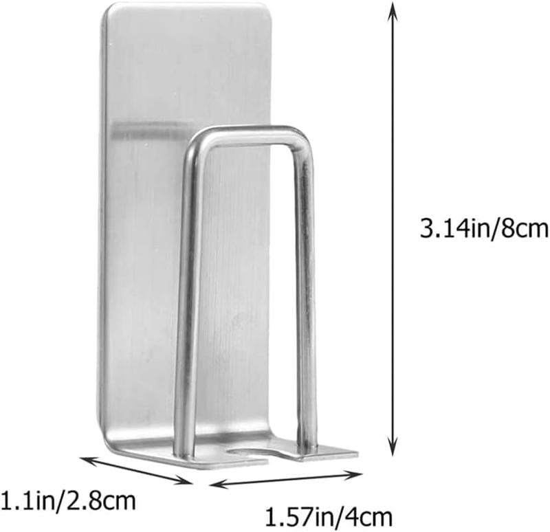 Electric Toothbrush Holders for Bathroom, GIAVGIAV Electric Toothbrush Organizer, Bathrooms Toothbrush Storage for Shower Space-Saving, Mirror Toothbrush Holder Wall Mounted, Stainless Steel 304
