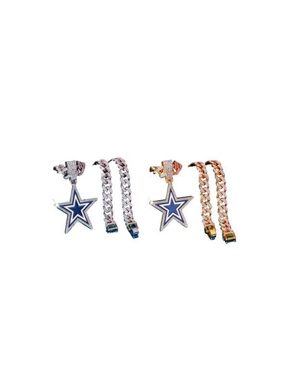 Rhinestone Decor Star Design Pendant Necklace for Women & Men, Jewelry for Party, Daily Clothing Decor, Jewelry for Birthday Gift, Fall Outfits, Fall Freshness