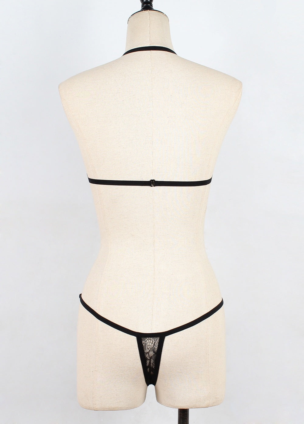 Lace See-Through Sexy Hollow Out Three-Piece Set |   Women's Lingerie |   Passionate Nightwear