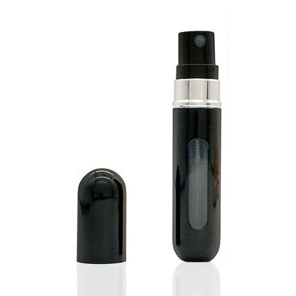 5ml refillable perfume atomizer travel, portable mini pocket Perfume Atomizer for travel accessories tin canister Organizer Bottle