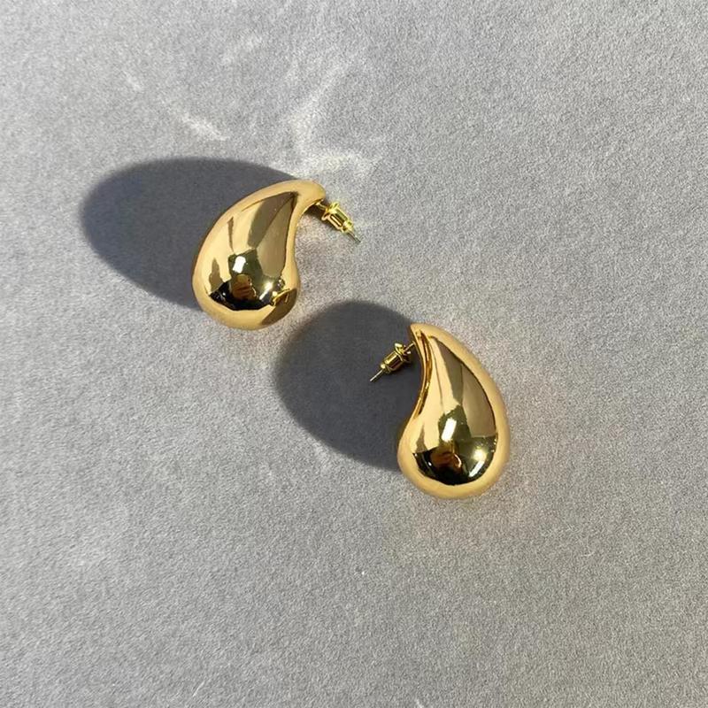 Christmas gifts&specials Waterdrop Chunky Earrings for Women Girls Gift Trendy Hoop Earring Set Women Fashion Jewelry