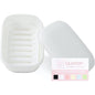Quatish Leakproof Soap Holder 1 Pack, Travel Soap Container with Lid, Travel Size Toiletries, Portable Bar Soap Holder, Soap Box, Soap Dish for Traveling, Camping, Gym, Bathroom, Black