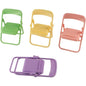 4Pcs Cute Little Chair Phone Stand Desktop Ornament, Portable Mini Folding Phone Lazy Phone Stand Phone Holders Plastic Smartphone