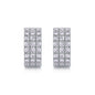S925 Silver Earrings Moissanite Hoop Earrings