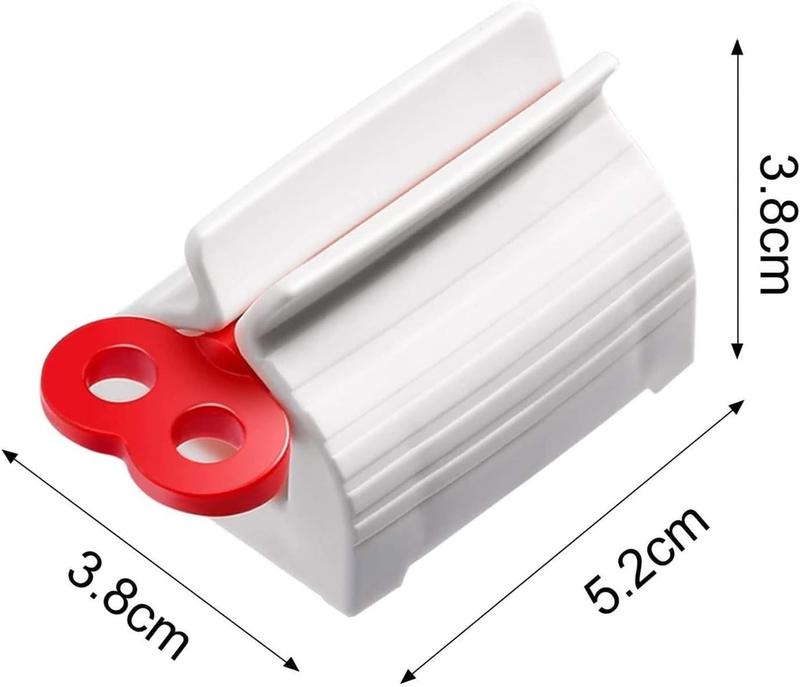 6pcs Toothpaste Squeezer Creative Toothpaste Dispenser Lazy Facial Cleanser Manual Hand Cream Automatic Toothpaste Squeezing Artifact