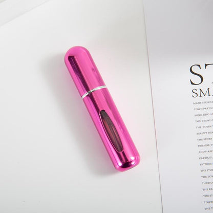 5ml refillable perfume atomizer travel, portable mini pocket Perfume Atomizer for travel accessories tin canister Organizer Bottle