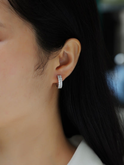 2.0mm Earrings Moissanite S925 Earrings